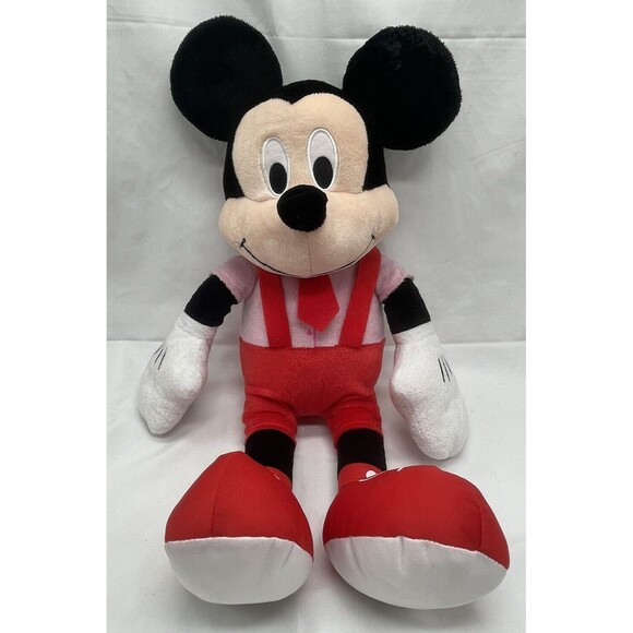Disney Mickey Mouse Valentine 19” Plush Stuffed Animal Toy - Picture 1 of 11